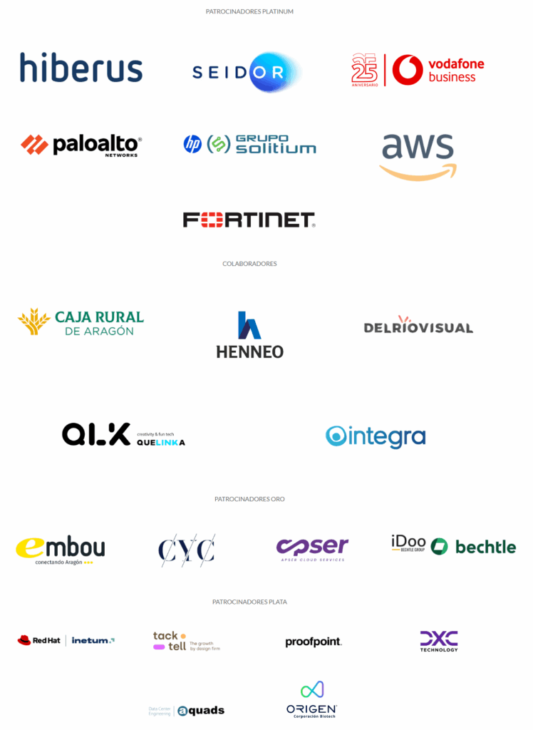Patrocinadores XX Aniversario