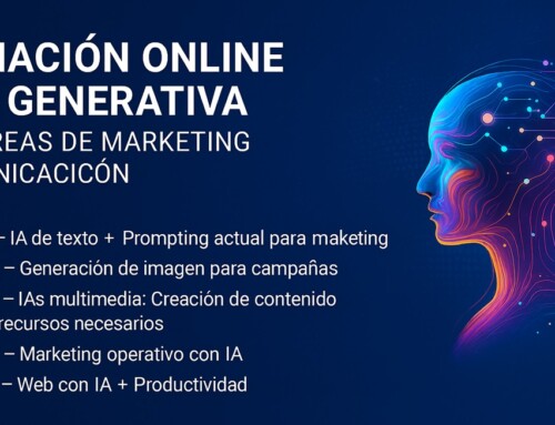 Curso online IA Generativa para Marketing y Comunicación *3 últimas plazas